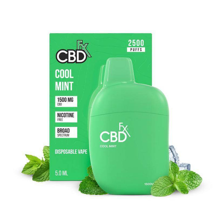 CBDfx Cool Mint CBD Vape Pen 1500mg