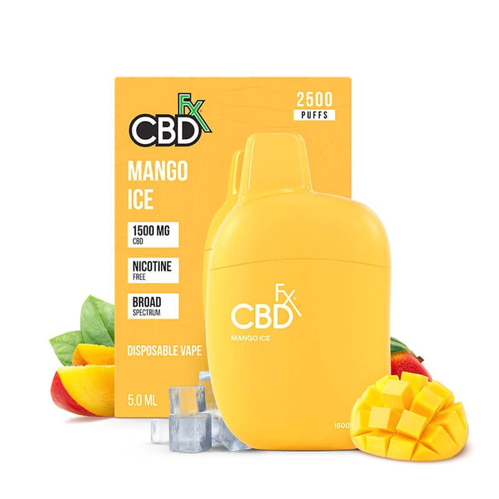 CBDfx Mango Ice CBD Vape Pen 1500mg