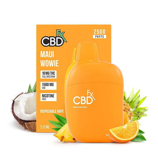 CBDfx Maui Wowie THC Vape Pen 1500mg CBD + 10mg THC