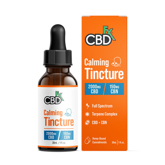 CBDfx Calming CBD + CBN Oil Tincture (500mg, 1000mg, 2000mg, 4000mg & 6000mg)
