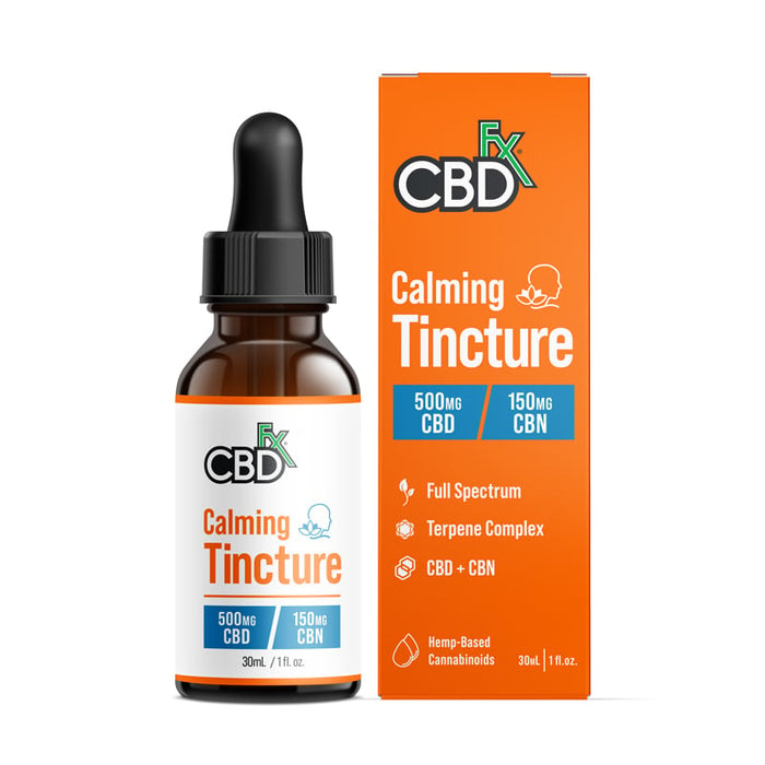 CBDfx Calming CBD + CBN Oil Tincture (500mg, 1000mg, 2000mg, 4000mg & 6000mg)