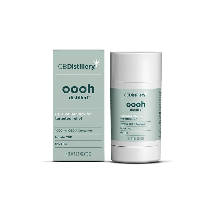 CBDistillery oooh Distilled Isolate CBD Targeted Relief Stick 1000mg (2.5 oz)
