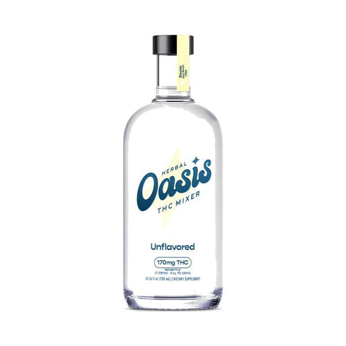 cbdMD Herbal Oasis THC Mixer 170mg (750mL) Unflavored front | CBDdatabase.com