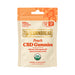 Cornbread Hemp Peach CBD Gummies 100mg 2 count pouch