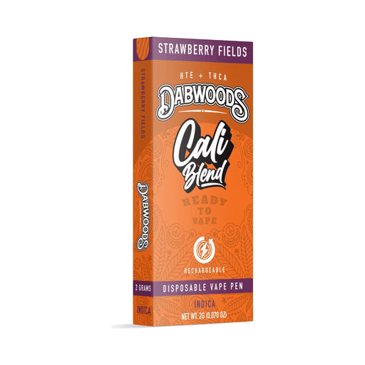 Dabwoods Cali Blend THCA Disposable Vape 2g Strawberry Fields