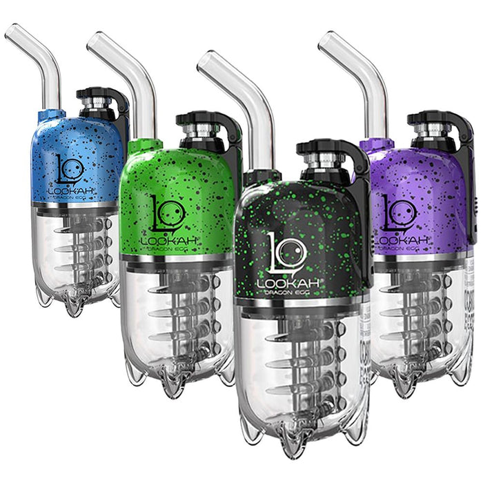Lookah Dragon Egg eRig Bubbler | Spatter Edition