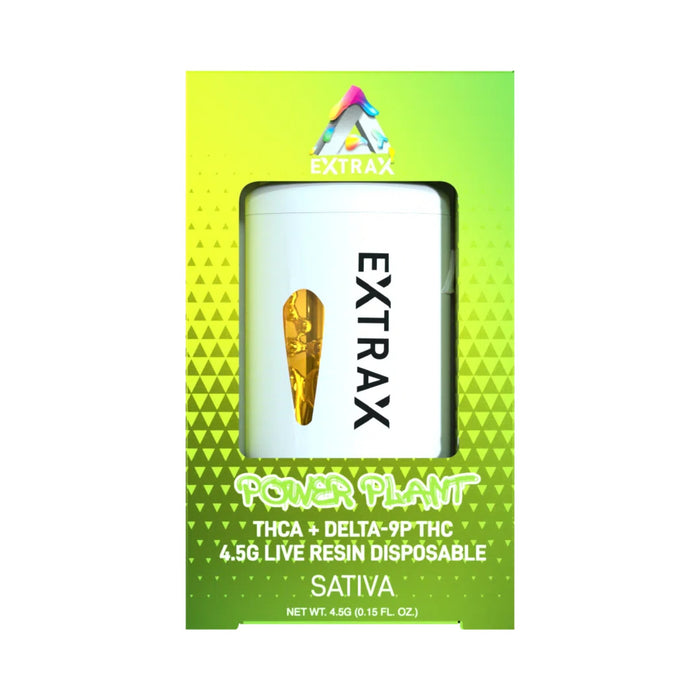 Delta Extrax Adios Blend Disposable Vape 4.5g Power Plant