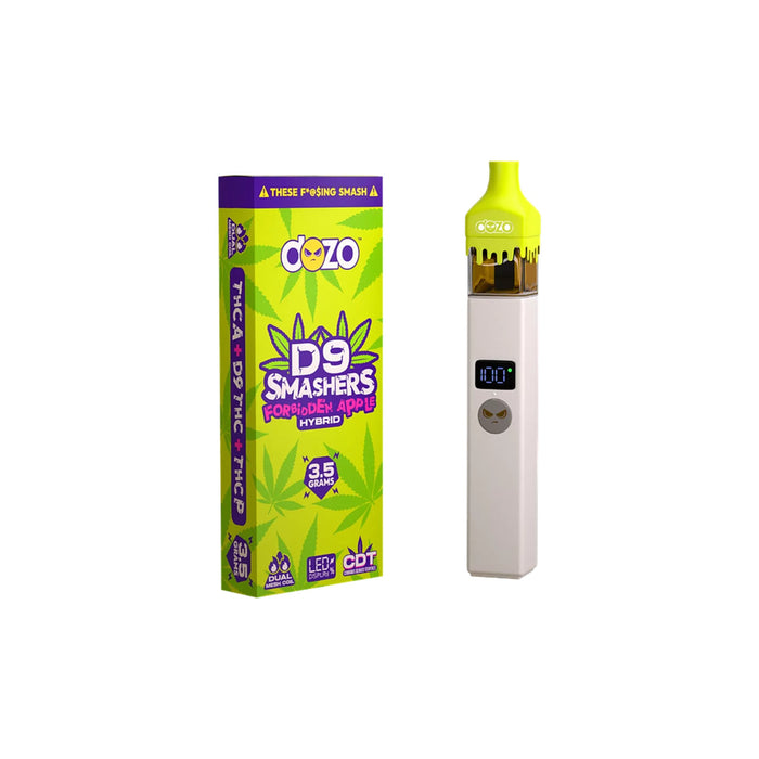 Dozo D9 Smashers THCA Delta 9 and THCP Disposable Vape 3.5g Forbidden Apple