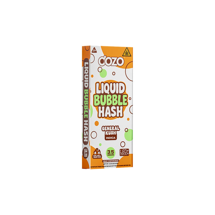 Dozo Liquid Bubble Hash THCP and Delta 9 Disposable Vape 3.5g General Kush