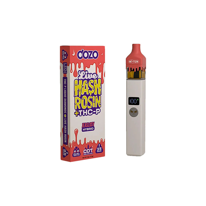 Dozo Live Hash Rosin THCP Disposable Vape 3.5g Jealousy