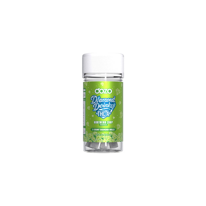 Dozo THCA Diamond Doinks Pre-Rolls 8.75g (5 Count) Northern Zurp