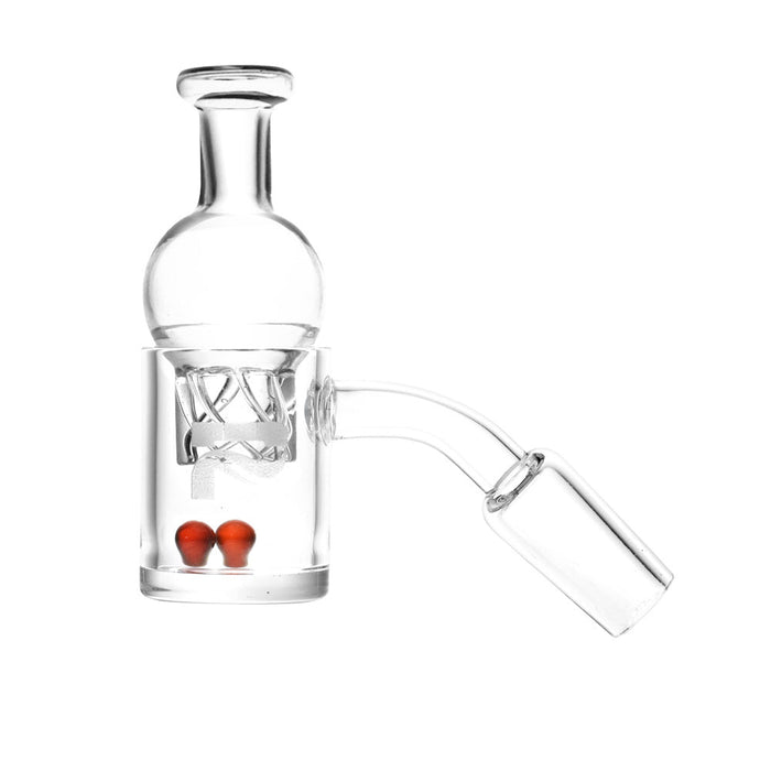 Pulsar Quartz Banger with Helix Carb Cap