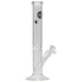 LA Pipes 12" Clear Straight Bong