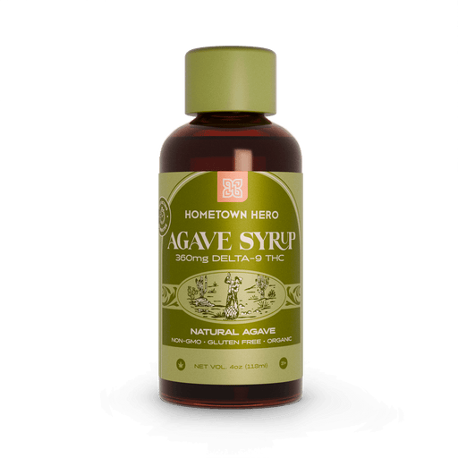 Hometown Hero Agave THC Syrup Extra Strength 360mg (4oz) | CBDdatabase.com