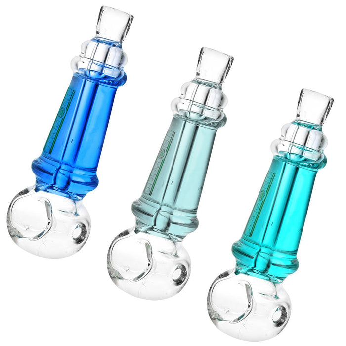 Diamond Glass Glycerin Spoon Pipe