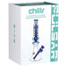 Pulsar Chillr Glycerin Beaker Glass Bong - 13" / 14mm F / Blue
