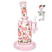 Pulsar Fruit Series Peaches & Cream Glow in The Dark Dab Rig Kit - 8" / 14mm F