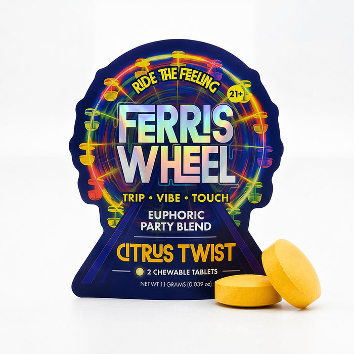 Ferris Wheel Kanna Party Tabs Citrus Twist 2 count | CBDdatabase.com