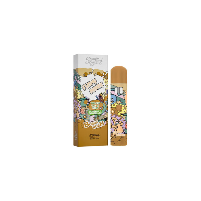 Flying Horse Stoner Blend Hemp THCP Disposable Vape 3g Bubba Kush front | CBDdatabase.com