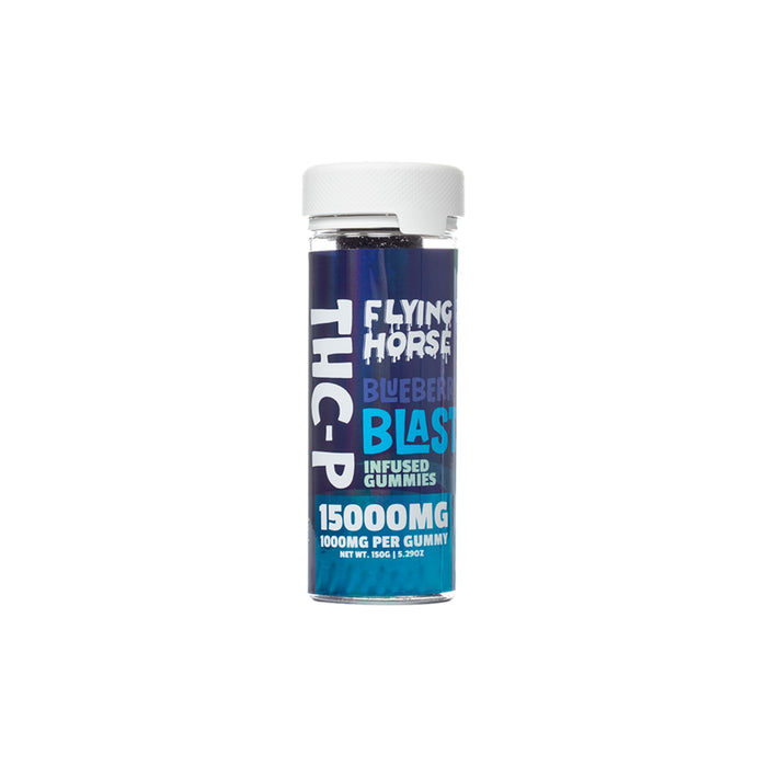 Flying Horse THCP Blend Infused Gummies 15000mg (15 Count) back label