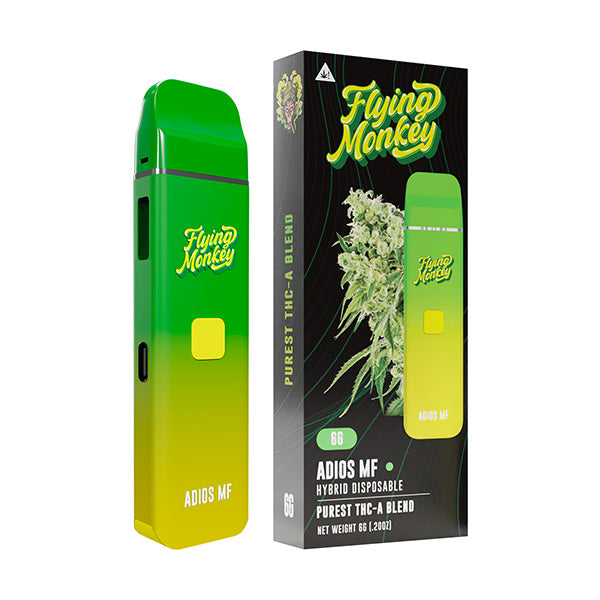 Flying Monkey Purest THCA Blend Disposable Vape 6g Adios MF