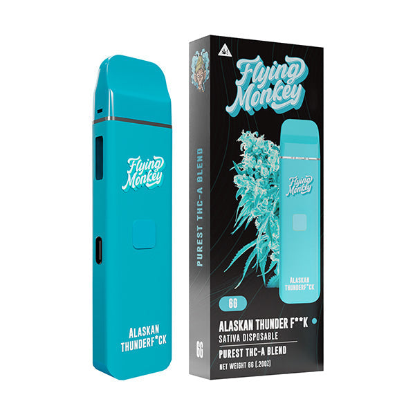 Flying Monkey Purest THCA Blend Disposable Vape 6g Alaskan Thunder F*ck