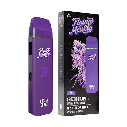 Flying Monkey Purest THCA Blend Disposable Vape 6g Frozen Grape