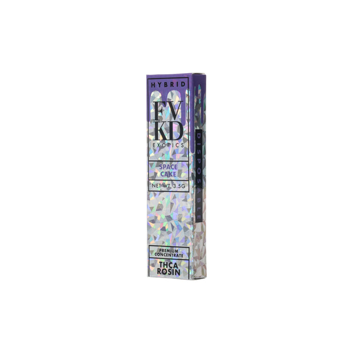 FVKD Exotics THCA Rosin Disposable Vape 3.5g Space Cake