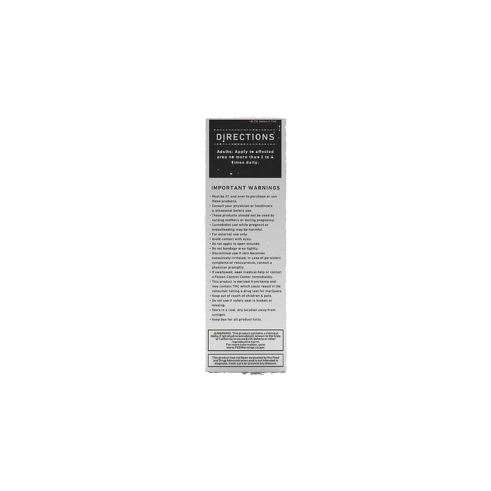 Green Roads Muscle and Joint Relief CBD Cream 750mg (1oz) back | CBDdatabase.com