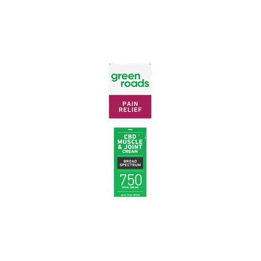 Green Roads Pain Relief CBD Cream 750mg (1oz) front | CBDdatabase.com