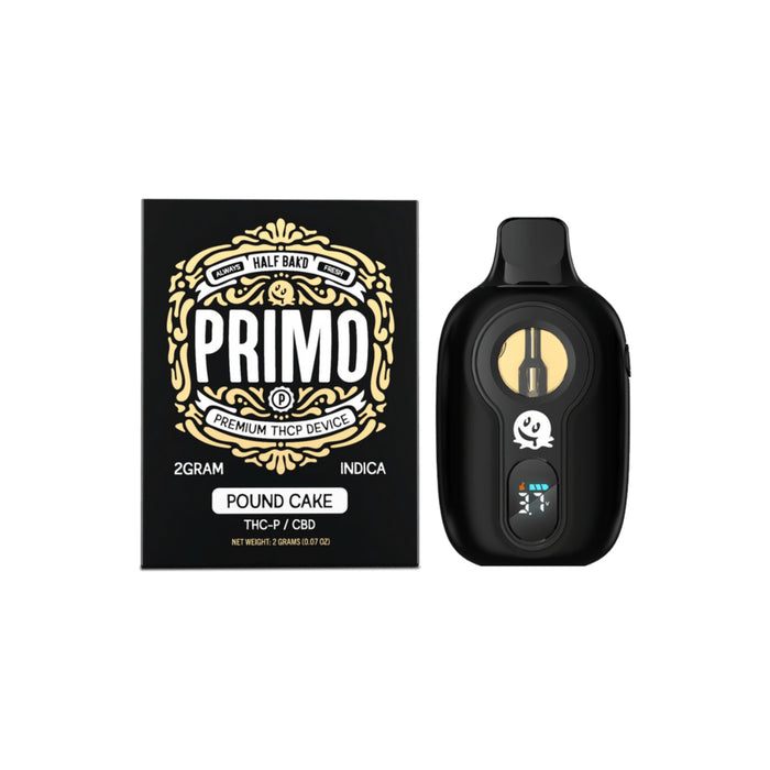 Half Bak'd Primo 2g Disposable Pound Cake (Indica)