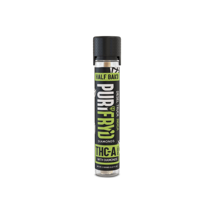 Half Bak'd Purifryd Diamonds Pre-Roll Diesel Truck (Indica)