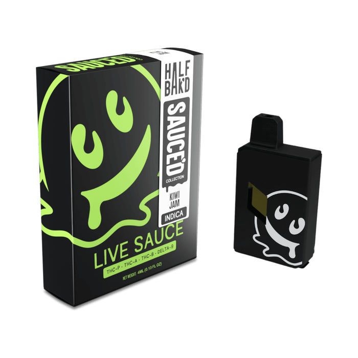 Half Bak'd Sauce'd Collection Disposable Kiwi Jam (Indica)