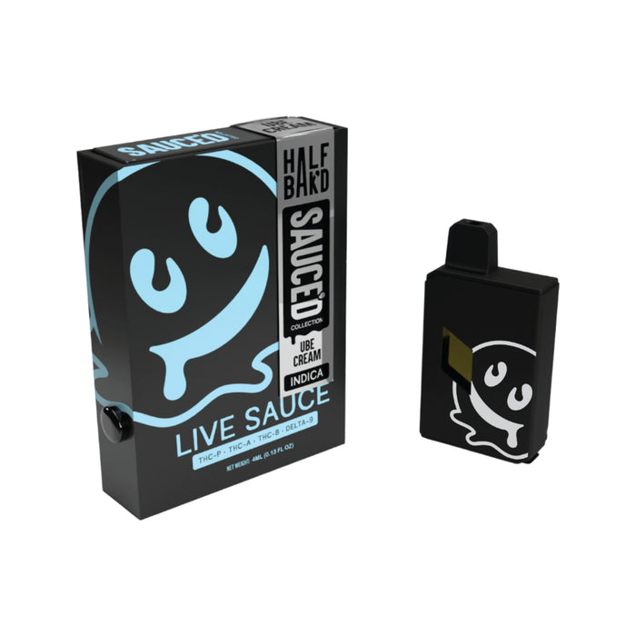 Half Bak'd Sauce'd Collection Disposable Ube Cream (Indica)