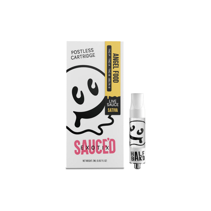 Half Bak'd Sauced Exotix 2g Cartridge Angel Food (Sativa)