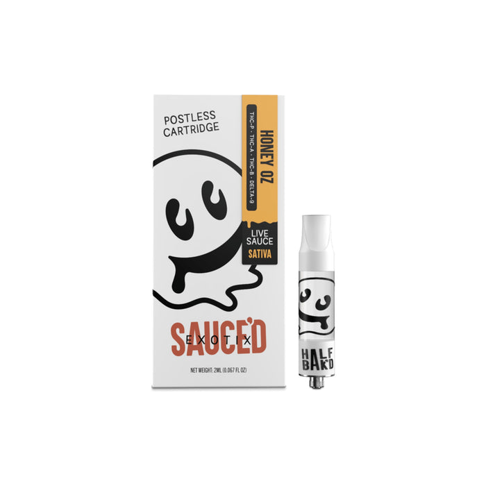 Half Bak'd Sauced Exotix 2g Cartridge Honey OZ (Sativa)