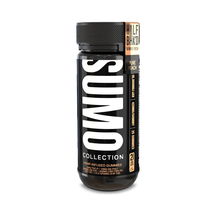 Half Bak'd Sumo Gummies Pure Peach