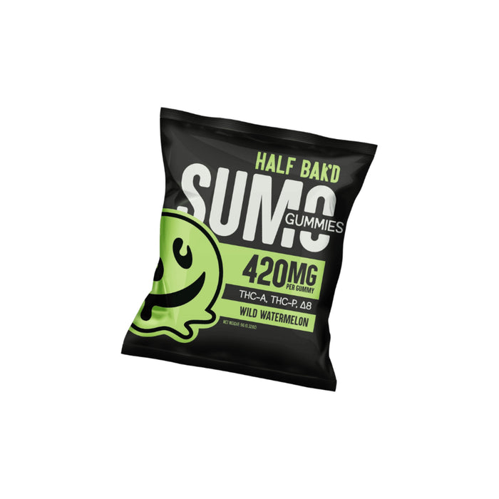 Half Bak'd Sumo Gummies 2 Count Wild Watermelon