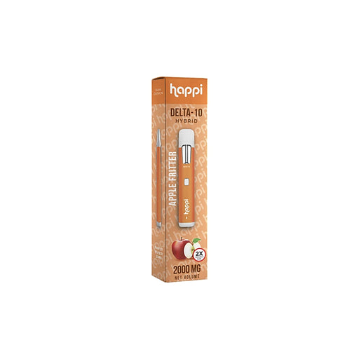 Happi Delta 10 and Delta 8 THC Disposable Vape 2mL Apple Fritter