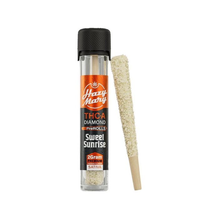 Hazy Mary THCA Diamond Coated Pre-Roll 2g Sweet Sunrise