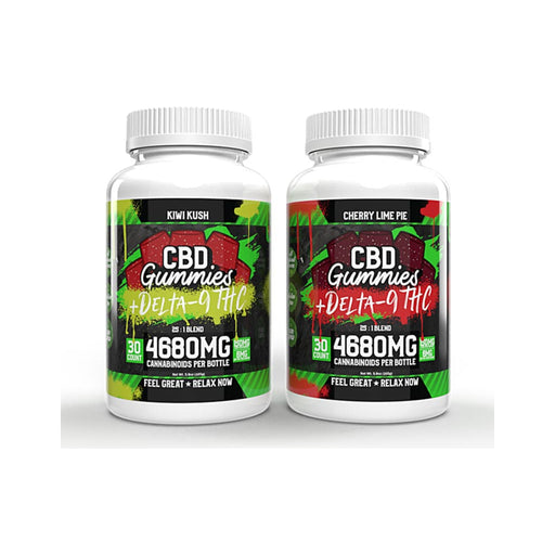 Hemp Bombs CBD + Delta 9 Gummies (30 Count)