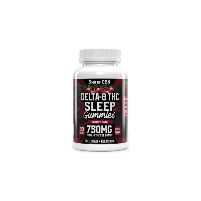 Hemp Bombs Delta 8 Sleep Gummies with CBN 25mg (30 Count)
