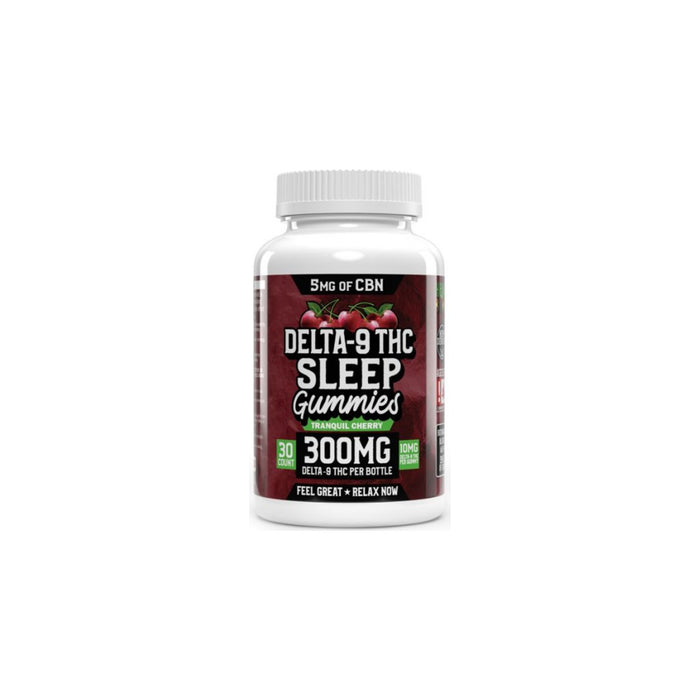 Hemp Bombs Delta 9 Sleep Gummies with CBN 10mg (30 Count)