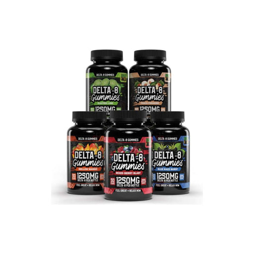Hemp Bombs Delta 8 Gummies 25mg (50 Count)