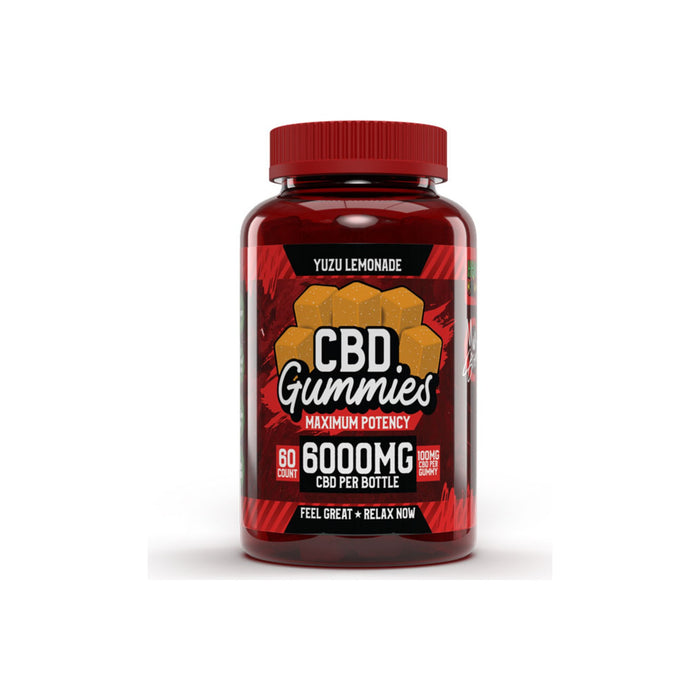 Hemp Bombs Maximum Potency CBD Gummies 100mg (60 Count)