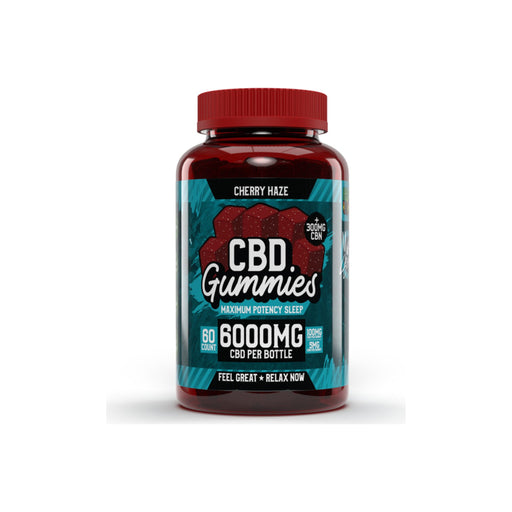 Hemp Bombs Maximum Potency CBD Sleep Gummies 100mg (60 Count)
