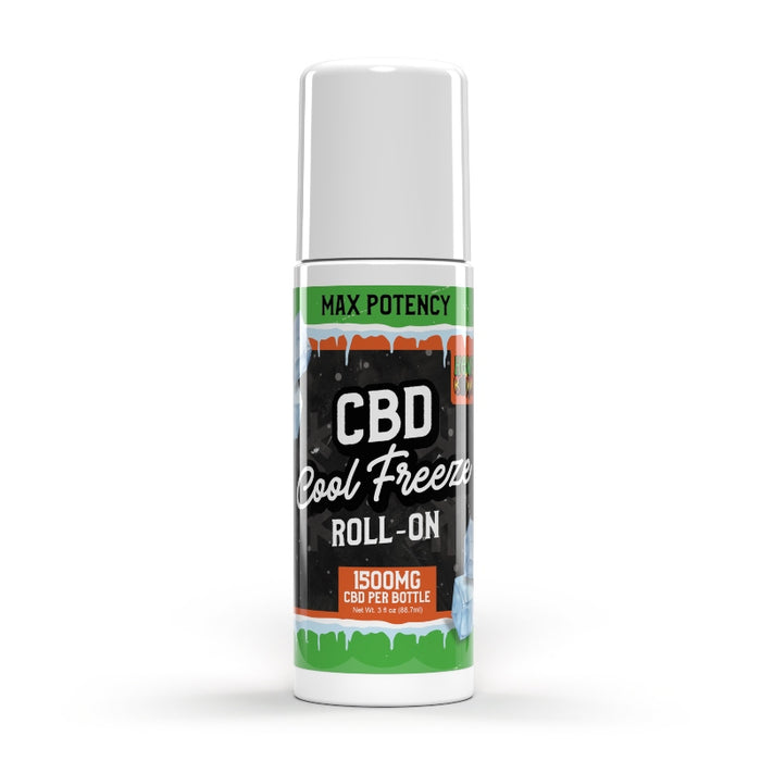 Hemp Bombs CBD Cool Freeze Rub and Roll-On (100mg to 1500mg)