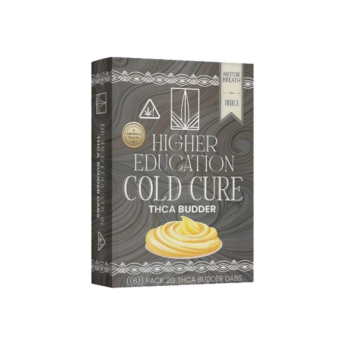 Higher Education THCA Budder Cold Cure 2g Motor Breath box