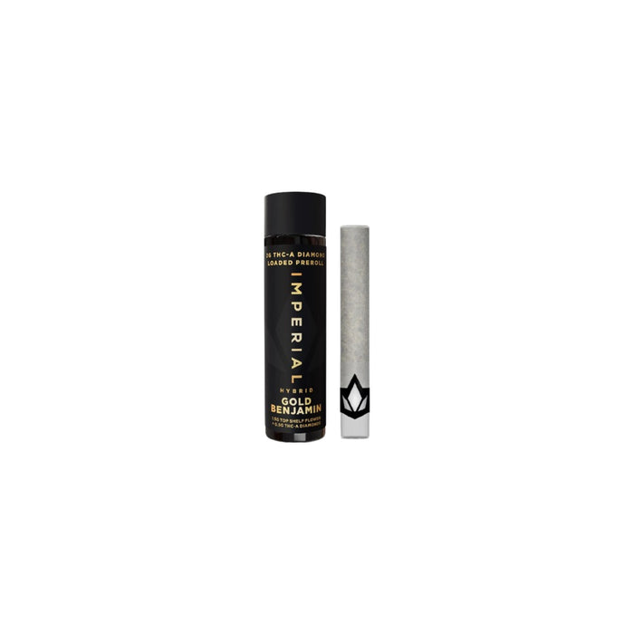 Imperial THCA Diamond Loaded Pre-Roll 2g Gold Benjamin