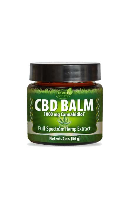 Irwin Naturals CBD Balm 1000mg, Lemongrass (2 oz) | CBDdatabase.com